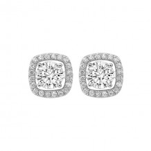 Gems One 14Kt White Gold Diamond (1/4Ctw) Earring - EJC1005-4WC