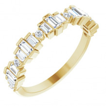 14K Yellow 5/8 CTW Diamond Anniversary Band - 123945601P