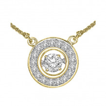 Gems One 14KT Yellow Gold & Diamond Rhythm Of Love Neckwear Pendant  - 7/8 ctw - ROL1069-4YC