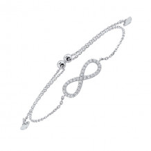 Gems One Silver Cubic Zirconia Bracelet - FB1178-SS