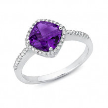 Stanton Color 14k Gold Amethyst Ring