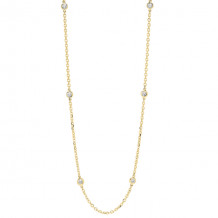 Gems One 14Kt Yellow Gold Diamond (1Ctw) Necklace - NK10019-4YF