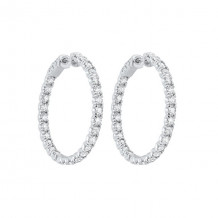 Gems One 14Kt White Gold Diamond (5Ctw) Earring - FE1188-4WC