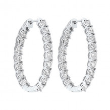 Gems One 14Kt White Gold Diamond (3/4Ctw) Earring - ER24311-4WC