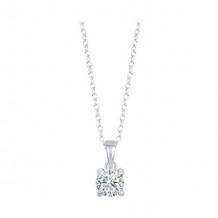 Gems One 14Kt White Gold Diamond (1/3Ctw) Pendant - PD10492-4WD