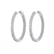 Gems One 14Kt White Gold Diamond (1Ctw) Earring - ER10312-4WF