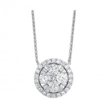 Gems One 14Kt White Gold Diamond (1/4Ctw) Necklace - NK10073-4WC