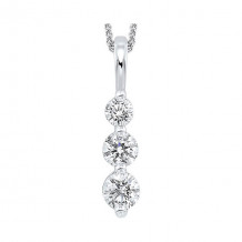 Gems One 14Kt White Gold Diamond (3/4Ctw) Pendant - PD10309-4WC