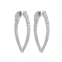 Gems One 14Kt White Gold Diamond (1/2Ctw) Earring - ER10443-4WC