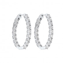 Gems One 14Kt White Gold Diamond (2Ctw) Earring - ER24309-4WC