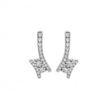 Gems One 14Kt White Gold Diamond (1/2Ctw) Earring - TWO2001/50-4WC