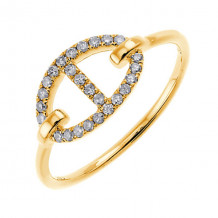 Gems One 10Kt Yellow Gold Diamond (1/5Ctw) Ring - RG90064-1YSC