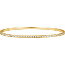 14K Yellow 1 1/2 CTW Diamond Bangle Bracelet 7 - 65175160000P