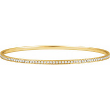 14K Yellow 1 1/2 CTW Diamond Bangle Bracelet 7 - 65175160000P