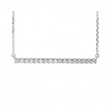 Gems One 14Kt White Gold Diamond (1/4Ctw) Pendant - PD31854-4WD