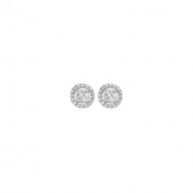 Gems One 14Kt White Gold Diamond (1/4Ctw) Earring - FE4153/25-4WC