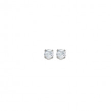 Gems One 14Kt White Gold White Topaz (1/4 Ctw) Earring - EWR30-4W