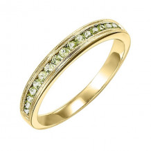 Gems One 14Kt Yellow Gold Peridot (1/3 Ctw) Ring - FR1245-4Y