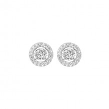Gems One 14Kt White Gold Diamond (1/5Ctw) Earring - EJR1002-4WC