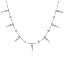 Gabriel & Co. 14k White Gold Kaslique Diamond Necklace - NK6019W45JJ