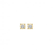 Gems One 14Kt Yellow Gold Diamond (1/10 Ctw) Earring - FE1259/10-4YC