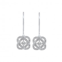 Gems One 14Kt White Gold Diamond (1Ctw) Earring - ER10449-4WF