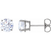14K White 2 CTW Diamond Earrings - 187470204P