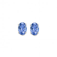 Gems One 14Kt White Gold Tanzanite (1 Ctw) Earring - ETO64-4W