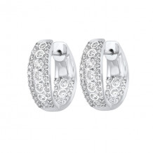 Gems One 14Kt White Gold Diamond (1Ctw) Earring - ER10652-4WD