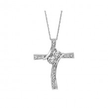 Gems One 14Kt White Gold Diamond (3/4Ctw) Pendant - TWO1025/75-4WC