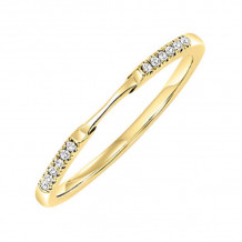 Gems One 14KT Yellow Gold & Diamond Rhythm Of Love Fashion Ring  - 1/10 ctw - ROL1186W-4YC