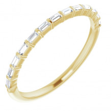 14K Yellow 1/5 CTW Diamond Anniversary Band - 1236006058P