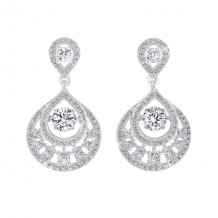 Gems One Silver Cubic Zirconia Earring - ER10309-SSW