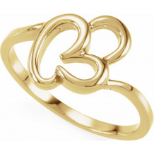 14K Yellow Freeform Remount Ring - 51536258P