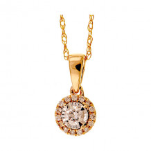 Gems One 14Kt Yellow Gold Diamond (1/10 Ctw) Pendant - PD33654-4YD