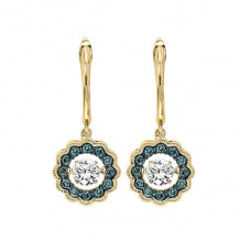 Gems One 14KT Yellow Gold & Diamond Rhythm Of Love Fashion Earrings   - 1/2 ctw - ROL2081-4YCBL