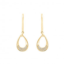 Gems One 10Kt Yellow Gold Diamond (1/10 Ctw) Earring - ER33326-1YSC