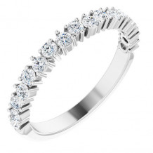 Platinum 1/2 CTW Diamond Anniversary Band - 123900603P