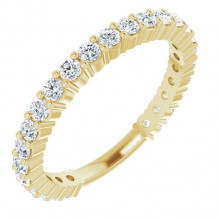 14K Yellow 3/4 CTW Diamond Anniversary Band - 1236556001P