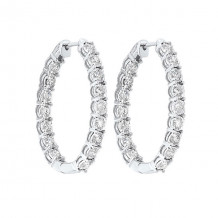 Gems One 14Kt White Gold Diamond (1Ctw) Earring - ER24310-4WC