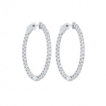 Gems One 14Kt White Gold Diamond (3Ctw) Earring - FE1206-4WC