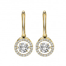 Gems One 14KT Yellow Gold & Diamond Rhythm Of Love Fashion Earrings  - 2-1/2 ctw - ROL2041-4YC