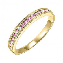 Gems One 14Kt Yellow Gold Pink Tourmaline (1/4 Ctw) Ring - FR1241-4Y