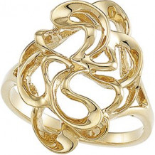 14K Yellow Freeform Ring - 542123127P