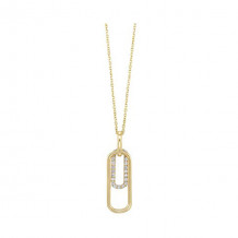 Gems One 10Kt Yellow Gold Diamond (1/10 Ctw) Pendant - PD33092-1YD