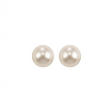 Gems One 14Kt White Gold Pearl (2 Ctw) Earring - PS5.5AAA-4W