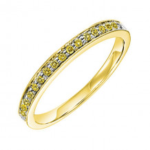 Gems One 14Kt Yellow Gold Diamond(1/8Ctw) Ring - FR1314-4YYD