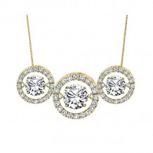 Gems One 14KT Yellow Gold & Diamond Rhythm Of Love Neckwear Pendant  - 1/2 ctw - ROL1090-4YC