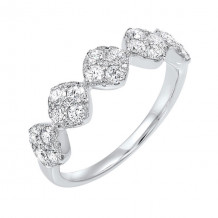Gems One 14Kt White Gold Diamond (3/4Ctw) Ring - RG10645-4WB