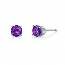 Stanton Color 14k Gold Amethyst Earrings